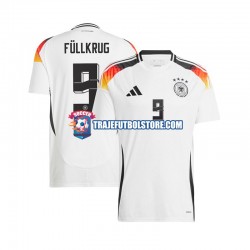 Camiseta 1ª Alemania Niclas Fullkrug 9 Hombre Euro 2024 Manga Corta