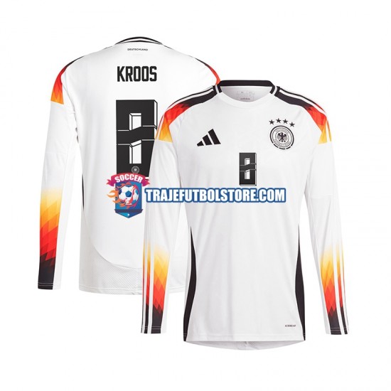 Camiseta 1ª Alemania Toni Kroos 8 Hombre Euro 2024 ML
