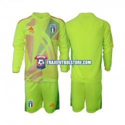 Camiseta 1ª Italia Portero Niño Euro 2024 ML