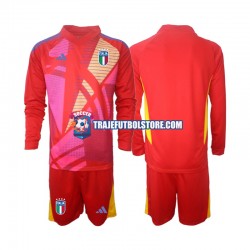 Camiseta 3ª Italia Portero Niño Euro 2024 ML
