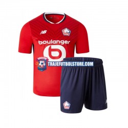 Camiseta 1ª LOSC Lille Niño 2024-2025 Manga Corta