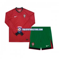 Camiseta 1ª Portugal Niño Euro 2024 ML