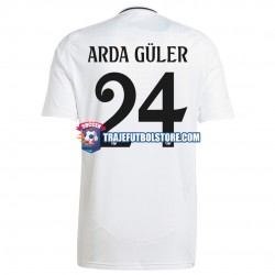 Camiseta 1ª Real Madrid ARDA GULER 24 Hombre 2024-2025 Manga Corta