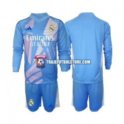 Camiseta 1ª Real Madrid Portero Niño 2024-2025 ML