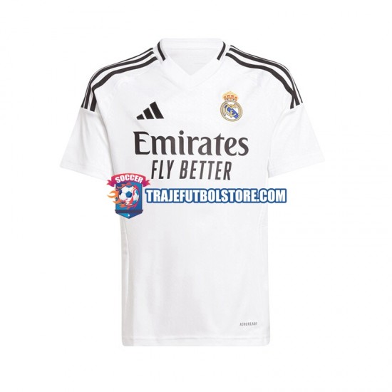 Camiseta 1ª Real Madrid Hombre 2024-2025 Manga Corta