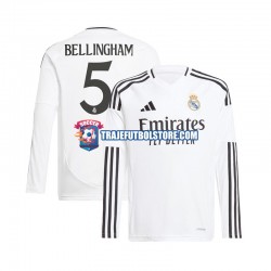 Camiseta 1ª Real Madrid Jude Bellingham 5 Hombre 2024-2025 ML