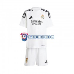 Camiseta 1ª Real Madrid Niño 2024-2025 Manga Corta