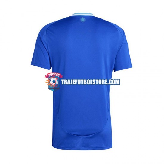 Camiseta 2ª Argentina Hombre Copa America 2024 Manga Corta