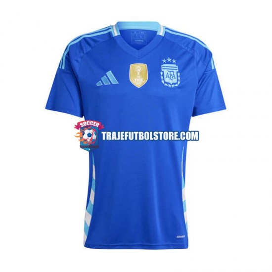 Camiseta 2ª Argentina Hombre Copa America 2024 Manga Corta