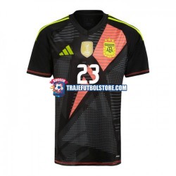 Camiseta 1ª Argentina Emiliano Martinez 23 Portero Hombre Copa America 2024 Manga Corta