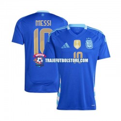 Camiseta 2ª Argentina Lionel Messi 10 Hombre Copa America 2024 Manga Corta