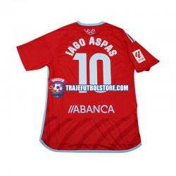 Camiseta 2ª Celta de Vigo Iago Aspas 10 Hombre 2023-2024 Manga Corta