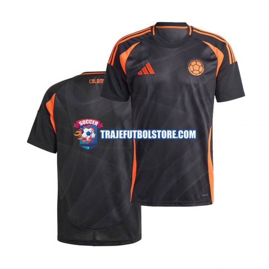 Camiseta 2ª Colombia Hombre Copa America 2024 Manga Corta