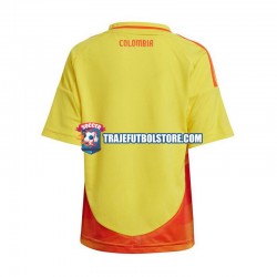 Camiseta 1ª Colombia Hombre Copa America 2024 Manga Corta