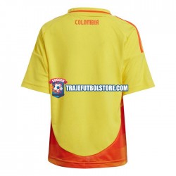 Camiseta 1ª Colombia Niño Copa America 2024 Manga Corta