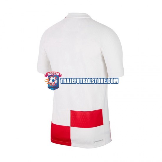 Camiseta 1ª Croacia Hombre Euro 2024 Manga Corta