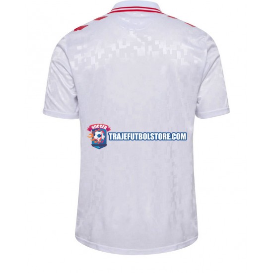 Camiseta 2ª Dinamarca Hombre Euro 2024 Manga Corta