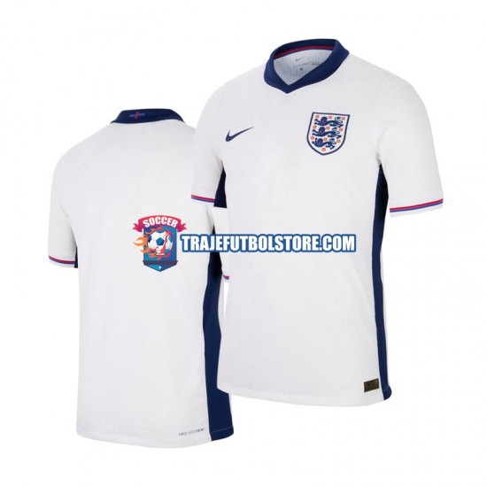 Camiseta 1ª Inglaterra Hombre Euro 2024 Manga Corta