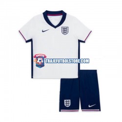 Camiseta 1ª Inglaterra Niño Euro 2024 Manga Corta