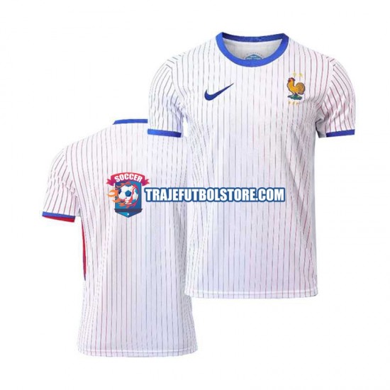 Camiseta 2ª Francia Hombre Euro 2024 Manga Corta