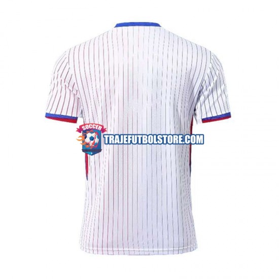 Camiseta 2ª Francia Hombre Euro 2024 Manga Corta