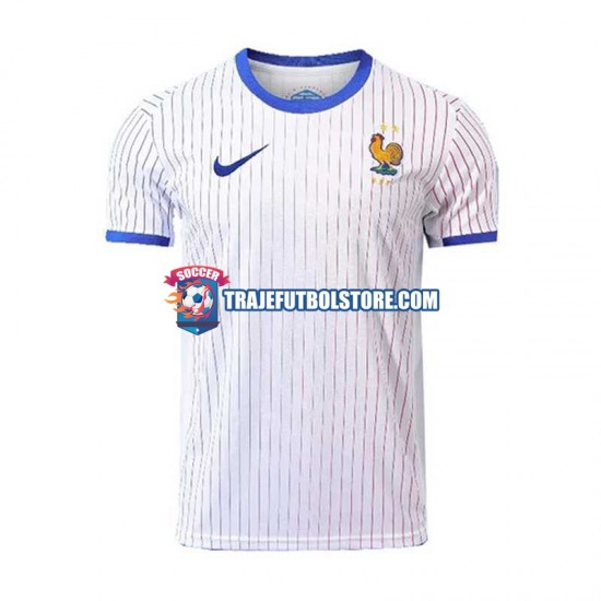 Camiseta 2ª Francia Hombre Euro 2024 Manga Corta