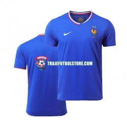 Camiseta 1ª Francia Hombre Euro 2024 Manga Corta