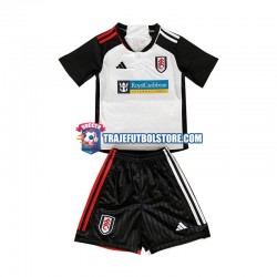 Camiseta 1ª Fulham Niño 2023-2024 Manga Corta