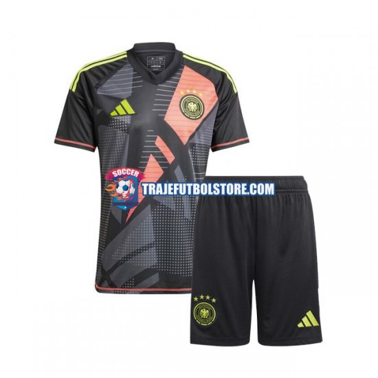 Camiseta 1ª Alemania Portero Niño Euro 2024 Manga Corta