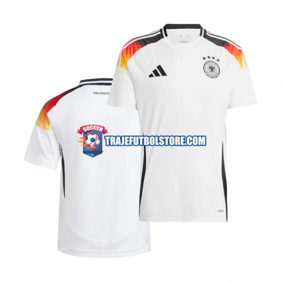 Camiseta 1ª Alemania Hombre Euro 2024 Manga Corta