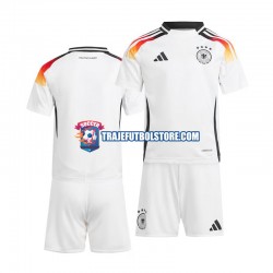 Camiseta 1ª Alemania Niño Euro 2024 Manga Corta