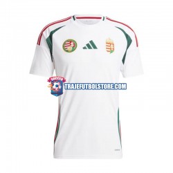 Camiseta 2ª Hungría Hombre Euro 2024 Manga Corta