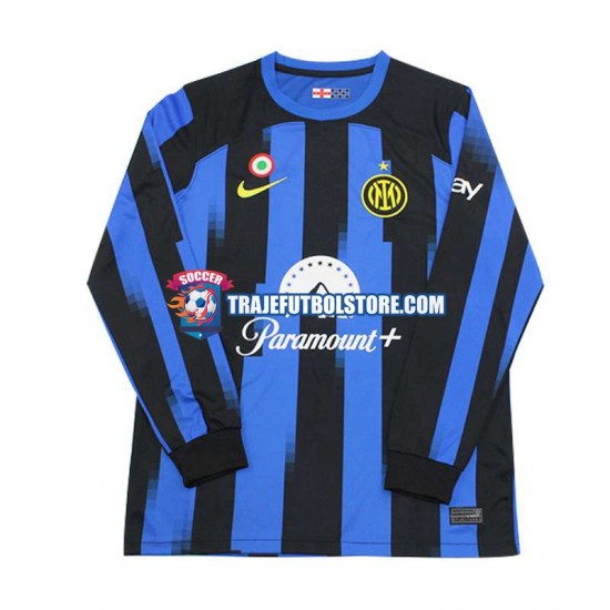 Camiseta 1ª Inter Milan Hombre 2023-2024 ML