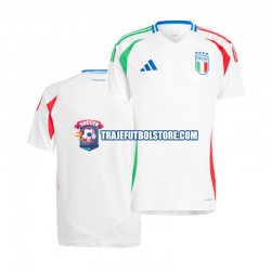 Camiseta 2ª Italia Hombre Euro 2024 Manga Corta