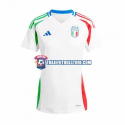 Camiseta 2ª Italia Mujer Euro 2024 Manga Corta