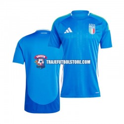 Camiseta 1ª Italia Hombre Euro 2024 Manga Corta