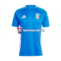 Camiseta 1ª Italia Hombre Euro 2024 Manga Corta