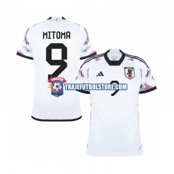 Camiseta 2ª Japón MITOMA 9 Hombre Copa Mundial 2022 Manga Corta