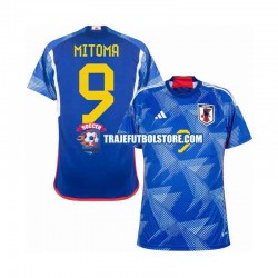 Camiseta 1ª Japón MITOMA 9 Hombre Copa Mundial 2022 Manga Corta