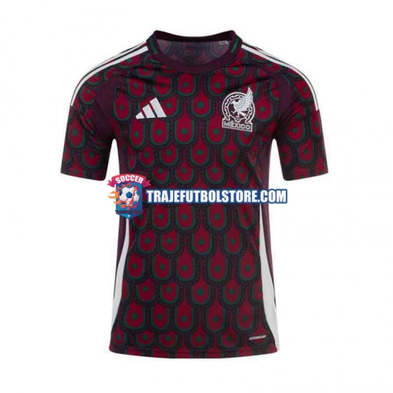 Camiseta 1ª México Hombre Copa America 2024 Manga Corta
