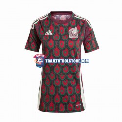 Camiseta 1ª México Mujer Copa America 2024 Manga Corta