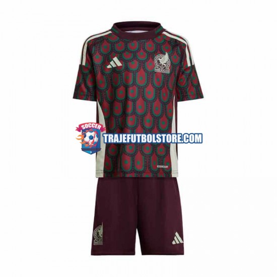 Camiseta 1ª México Niño Copa America 2024 Manga Corta