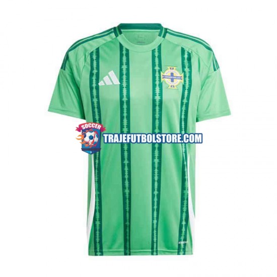 Camiseta 1ª Irlanda Del Norte Hombre 2024 Manga Corta