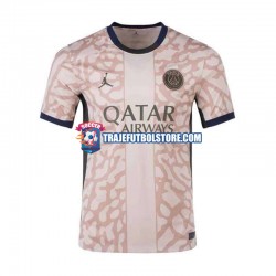Camiseta 4ª Paris Saint-Germain Hombre 2023-2024 Manga Corta