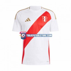Camiseta 1ª Perú Hombre Copa America 2024 Manga Corta