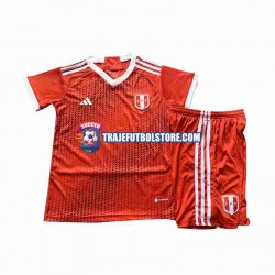 Camiseta 2ª Perú Niño 2023 Manga Corta