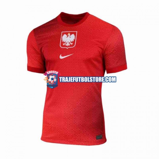 Camiseta 2ª Polonia Hombre 2024 Manga Corta