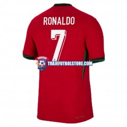 Camiseta 1ª Portugal Cristiano Ronaldo 7 Hombre Euro 2024 Manga Corta