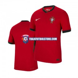 Camiseta 1ª Portugal Hombre Euro 2024 Manga Corta