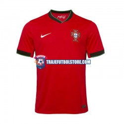 Camiseta 1ª Portugal Hombre Euro 2024 Manga Corta